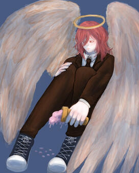 Angel with Ice Cream (2022)